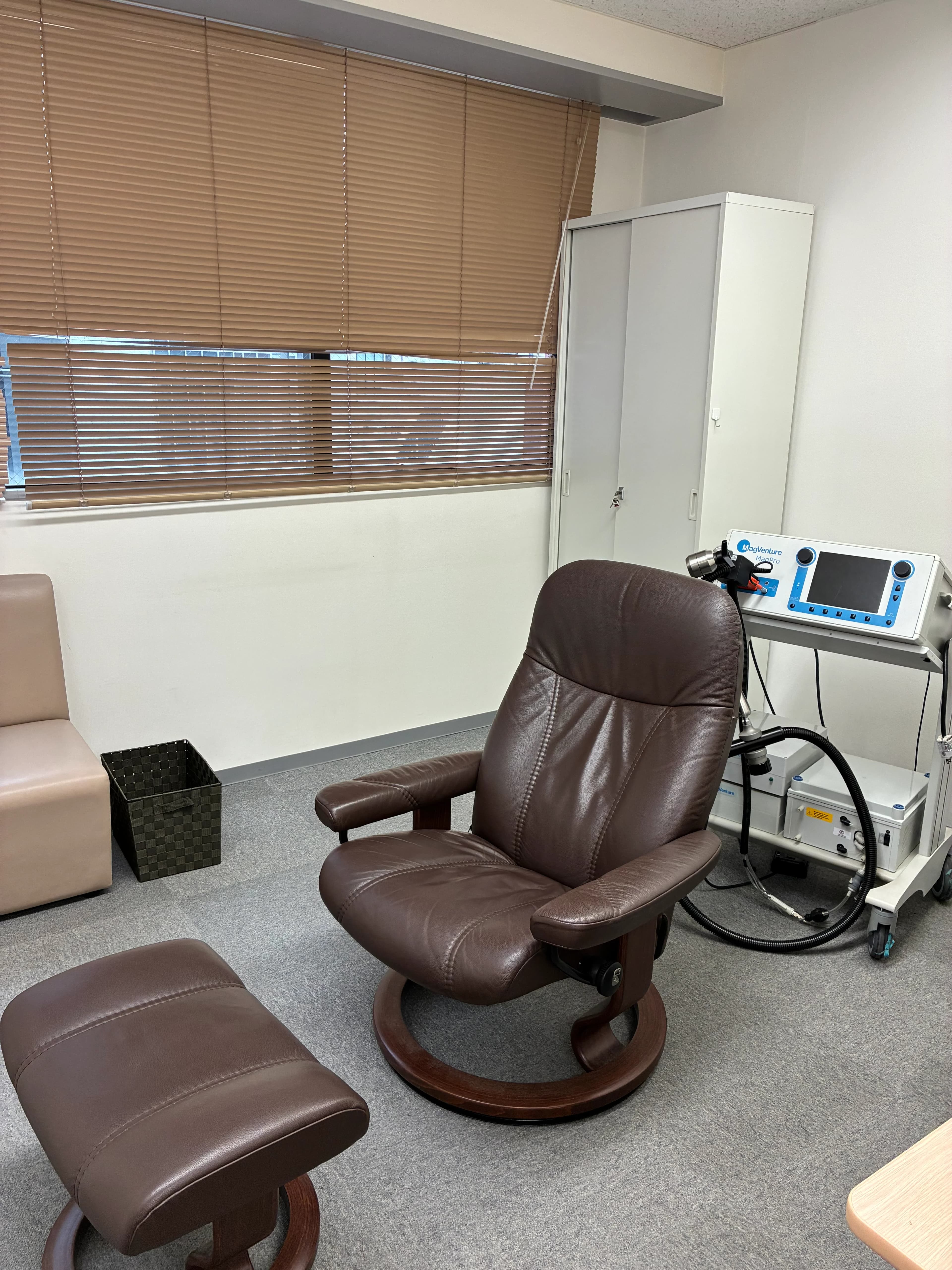 たわらクリニック東京のTMS治療室